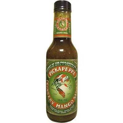 Pickapeppa Gingery Mango Hot Sauce 148ml - Chile Mojo