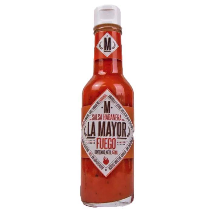La Mayor Mexican Salsa Habanera - Fuego Red 150ml - best before Sep 2025 - Chile Mojo