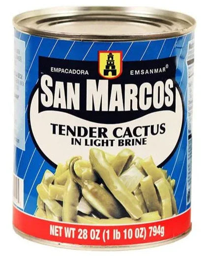 San Marcos Nopal Cactus in Brine 780gm (28oz) - Chile Mojo