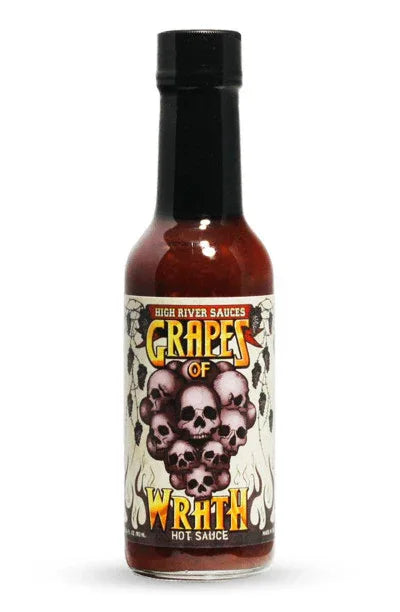 High River Sauces Grapes of Wrath Hot Sauce 5oz (148ml) - Chile Mojo