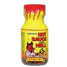 Habanero Hot Sauce From Hell Mini 22ml - Chile Mojo