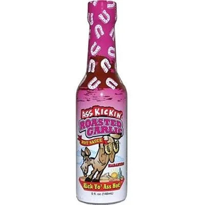 Ass Kickin Roasted Garlic Hot Sauce 148ml (5oz) - Chile Mojo