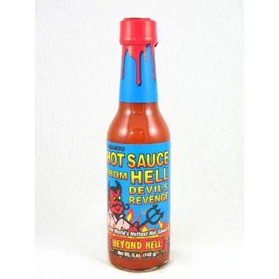 Habanero Hot Sauce From Hell - Devils Revenge 148ml - Chile Mojo