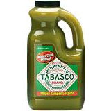 Tabasco Green Jalapeno Half Gallon (1.89 litres)