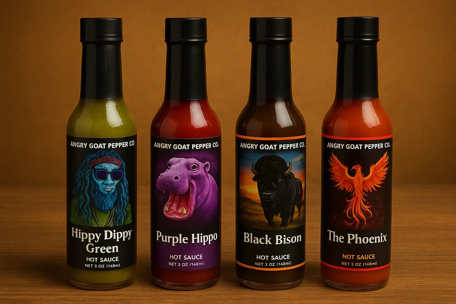 Angry Goat Hot Sauces - Chile Mojo