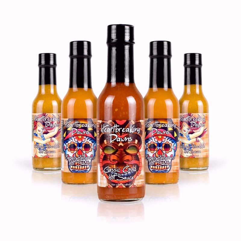 Heartbreaking Dawns Hot Sauces