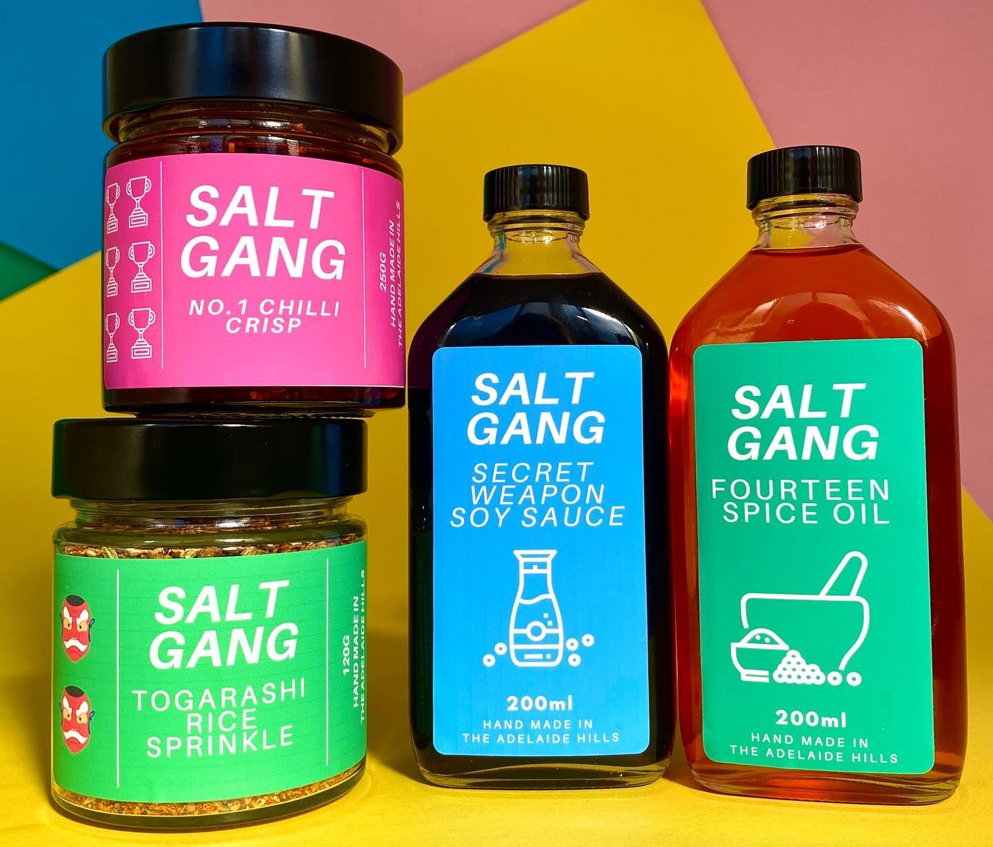 Salt Gang Chile Oils & Hot Sauces
