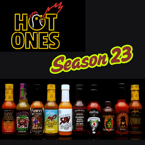 .The Hot Ones Season 23 - all 10 sauces