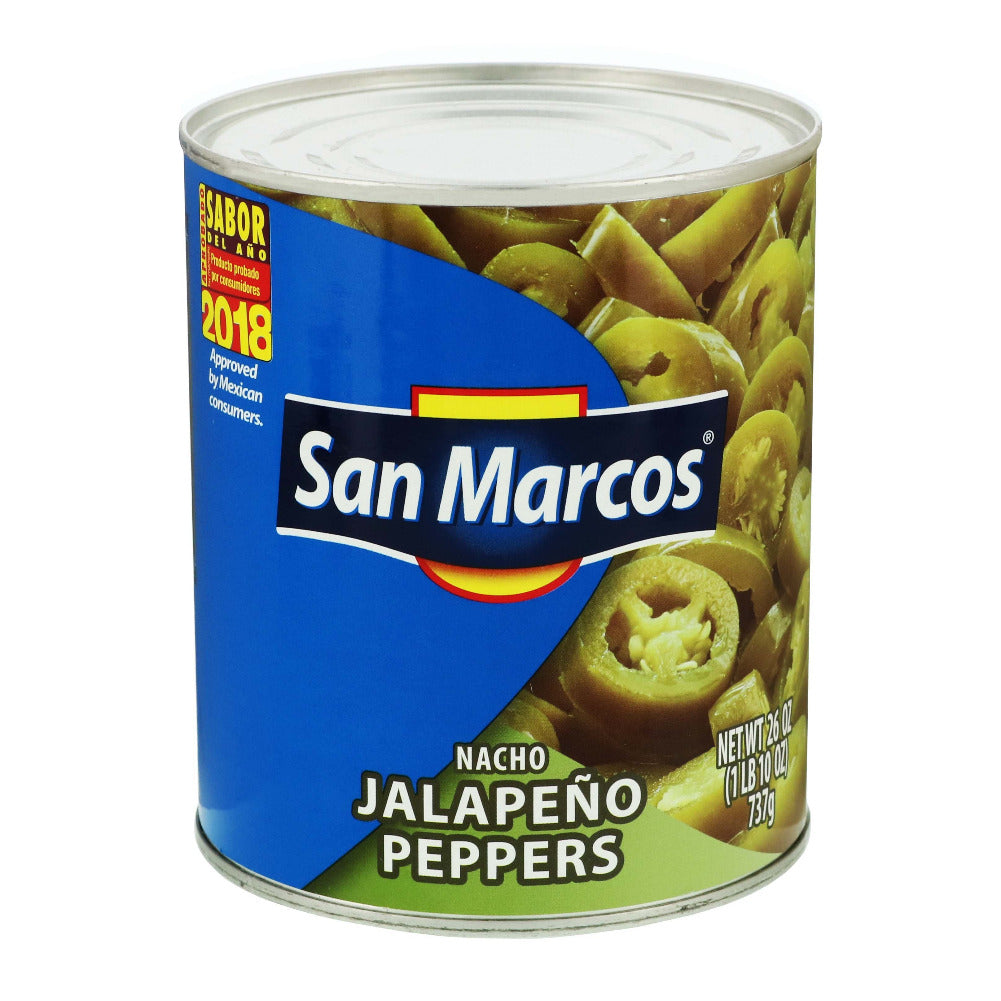 San Marcos Jalapeno nacho sliced canned 737gm (26oz)