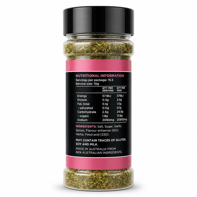 Misty Gully Aussie BBQ Shrimp Seasoning 155g
