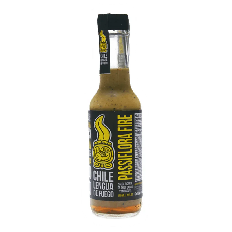 Chile Lengua De Fuego Passiflora Fire Hot Sauce 5oz (148ml) - Chile Mojo