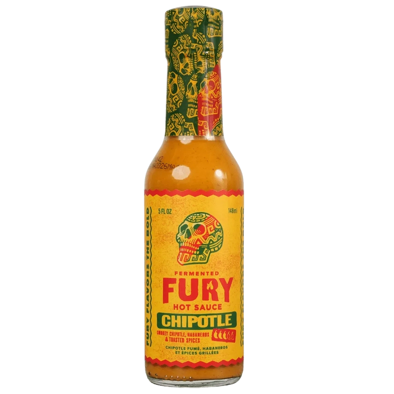Fury Smokey Chipotle Hot Sauce 148ml (5oz)