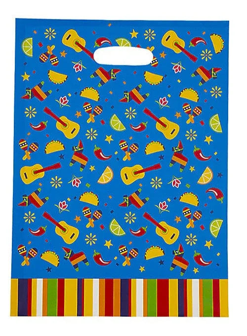 Fiesta Plastic Gift Bag - Chile Mojo