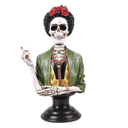 Day of the Dead Hand Painted Frida Kahlo Bust Centrepiece - Chile Mojo