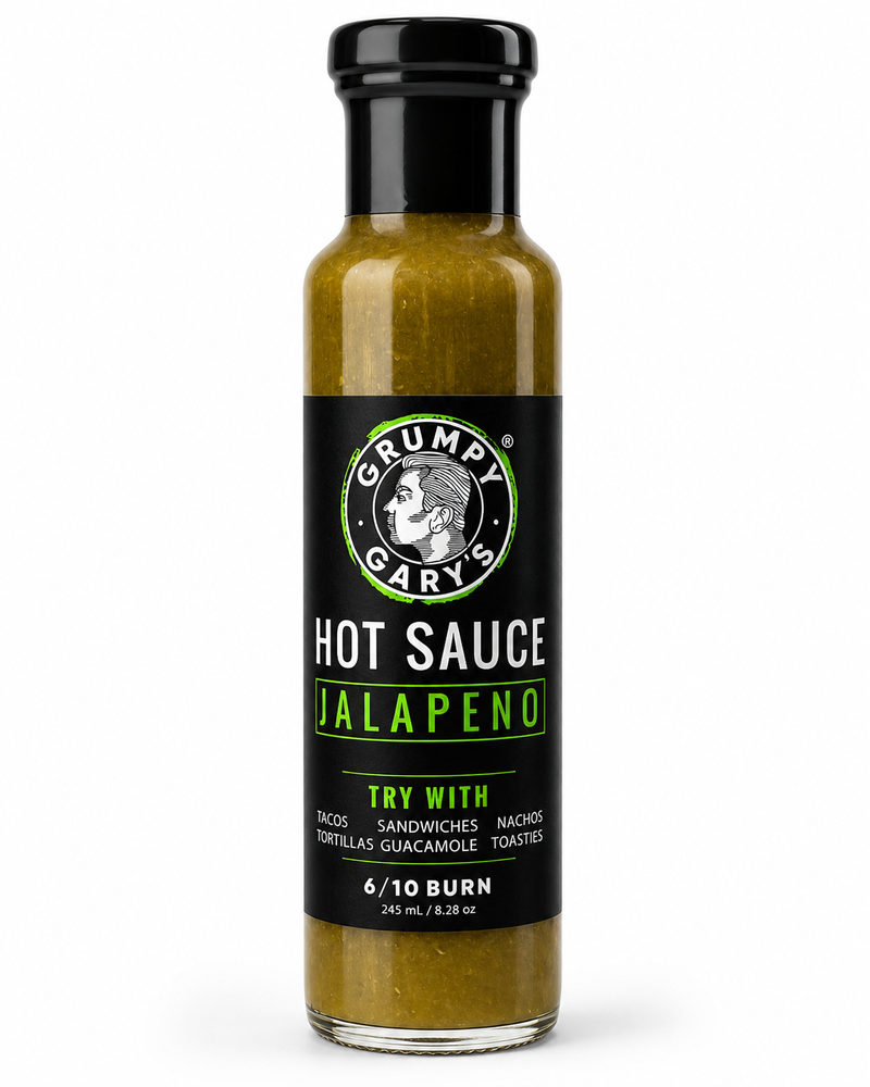 Grumpy Gary's Jalapeno Hot Sauce 245ml (8.28oz.)