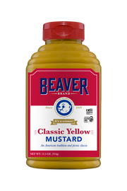 Beaver Classic Yellow Mustard 340gm
