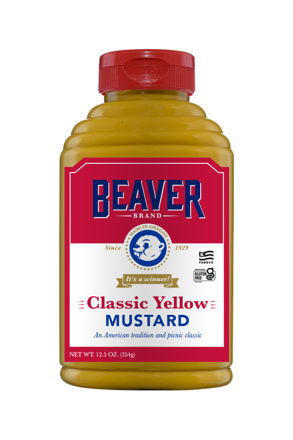 Beaver Classic Yellow Mustard 340gm