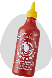 Flying Goose Sriracha Sauce - Ginger 455ml - BB4 Nov25 - Chile Mojo