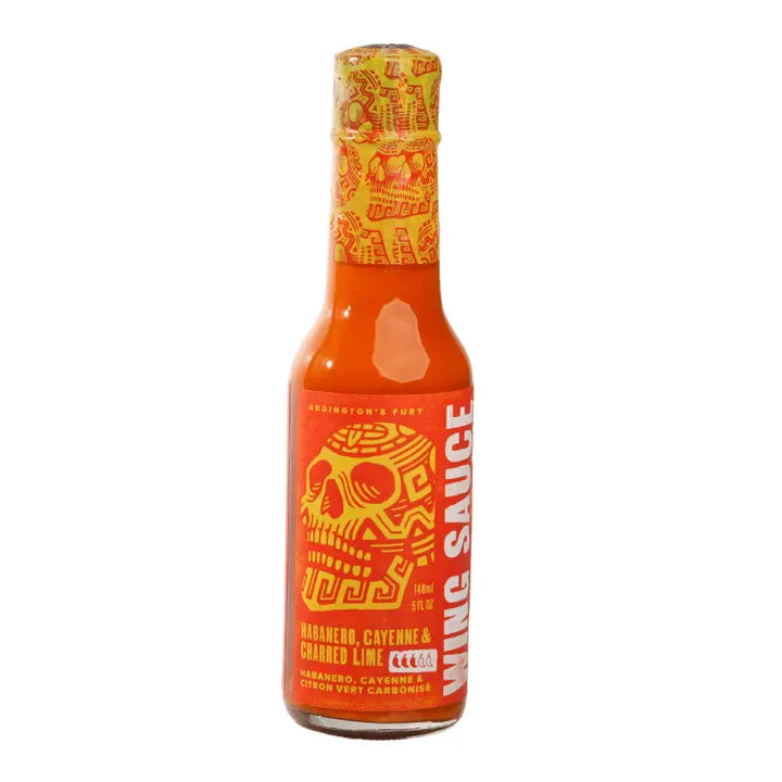 Fury Wing Sauce Hot Sauce 148ml (5oz)
