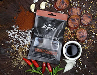 Bigwig Jerky Co - Smoky Chorizo Beef Jerky 100gm - Chile Mojo