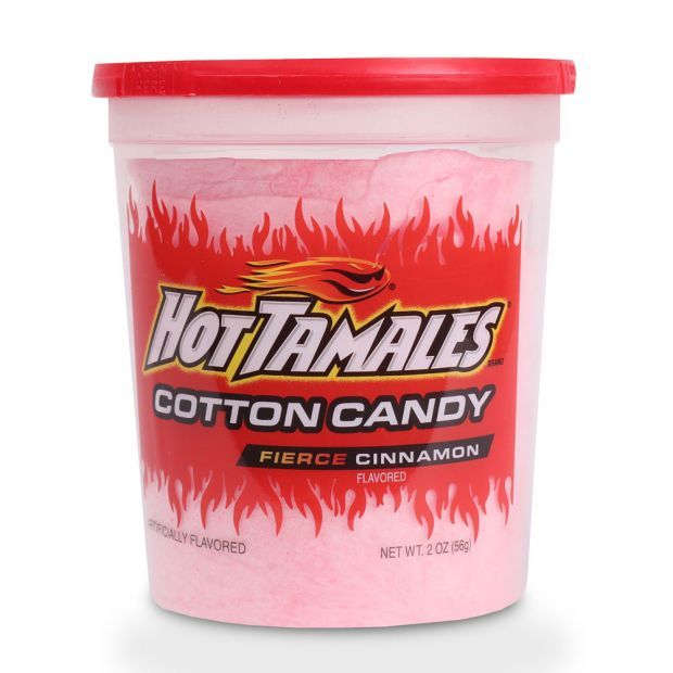 Hot Tamales - Fierce Cinnamon Cotton Candy Tub 56gm
