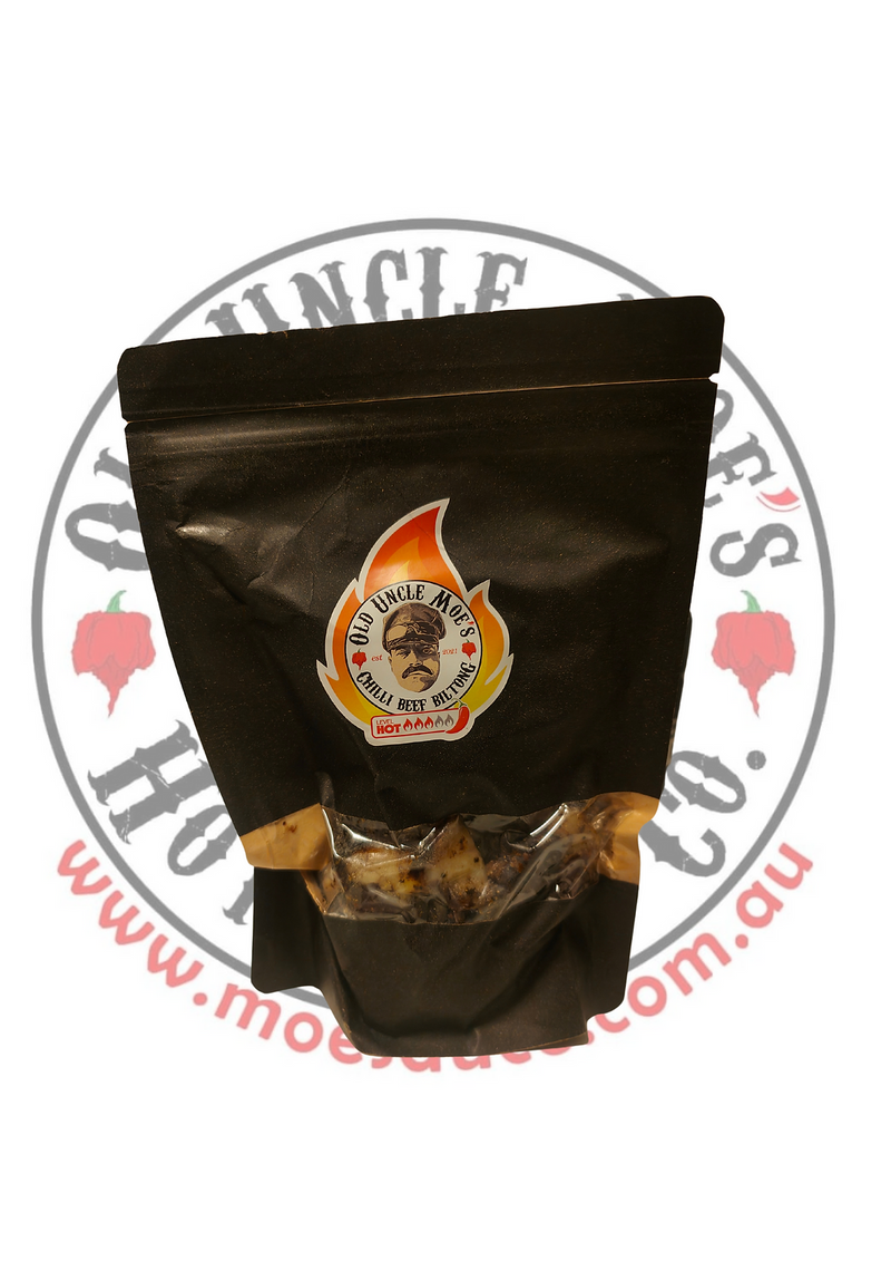 Old Uncle Moe's Chilli Biltong 100gm