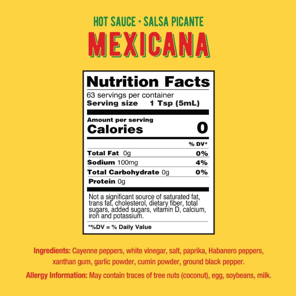 Melindas Mexicana Hot Sauce 10oz (296ml) - Chile Mojo