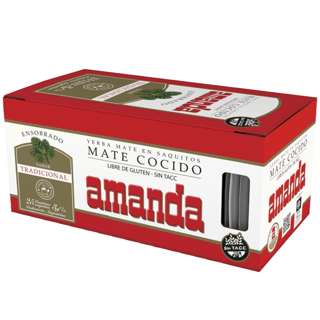 Yerba Mate 25pk Amanda Original teabags