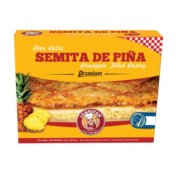 Semita de Pina Sonripan - Pineapple Filled Pastry 397gm