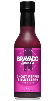 Bravado Spice Co. Ghost Pepper Blueberry Hot Sauce 148ml (5oz) - Chile Mojo