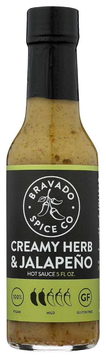 Bravado Spice Co. Creamy Herb and Jalapeno Hot Sauce 148ml (5oz)
