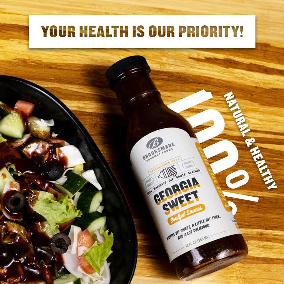 Brooksmade Soulful Sauces - Georgia Sweet BBQ 355m - Chile Mojo