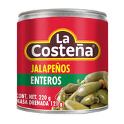 La Costena whole Jalapenos 220gm