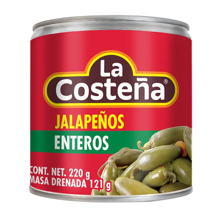 La Costena whole Jalapenos 220gm
