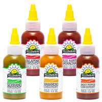 Yellowbird Mini Hot Sauce Sampler Set - 5-pack - Chile Mojo