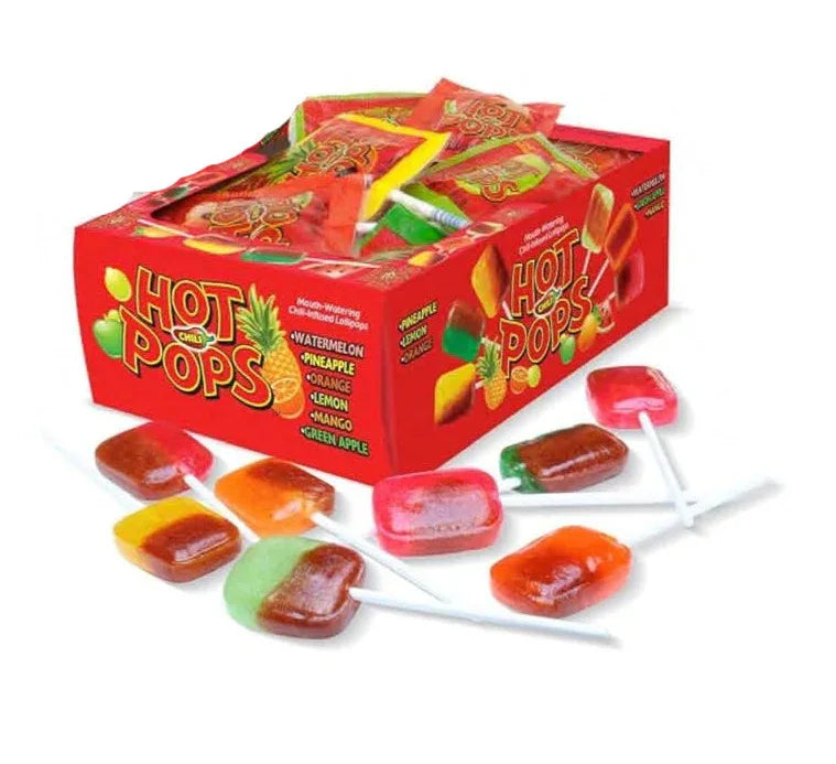 Hot Pops - hot fruity chili lollipops - Chile Mojo