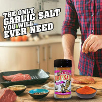 Ass Kickin Hot Salt - Garlic 4oz (113gm) - Chile Mojo
