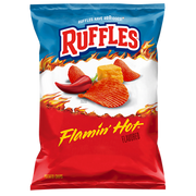 Ruffles Flamin' Hot Potato Chips 184gm