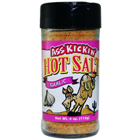 Ass Kickin Hot Salt - Garlic 4oz (113gm) - Chile Mojo