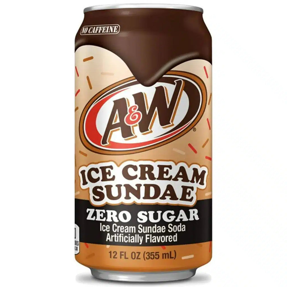 A&W Ice Cream Sundae (ZERO Sugar) 355ml