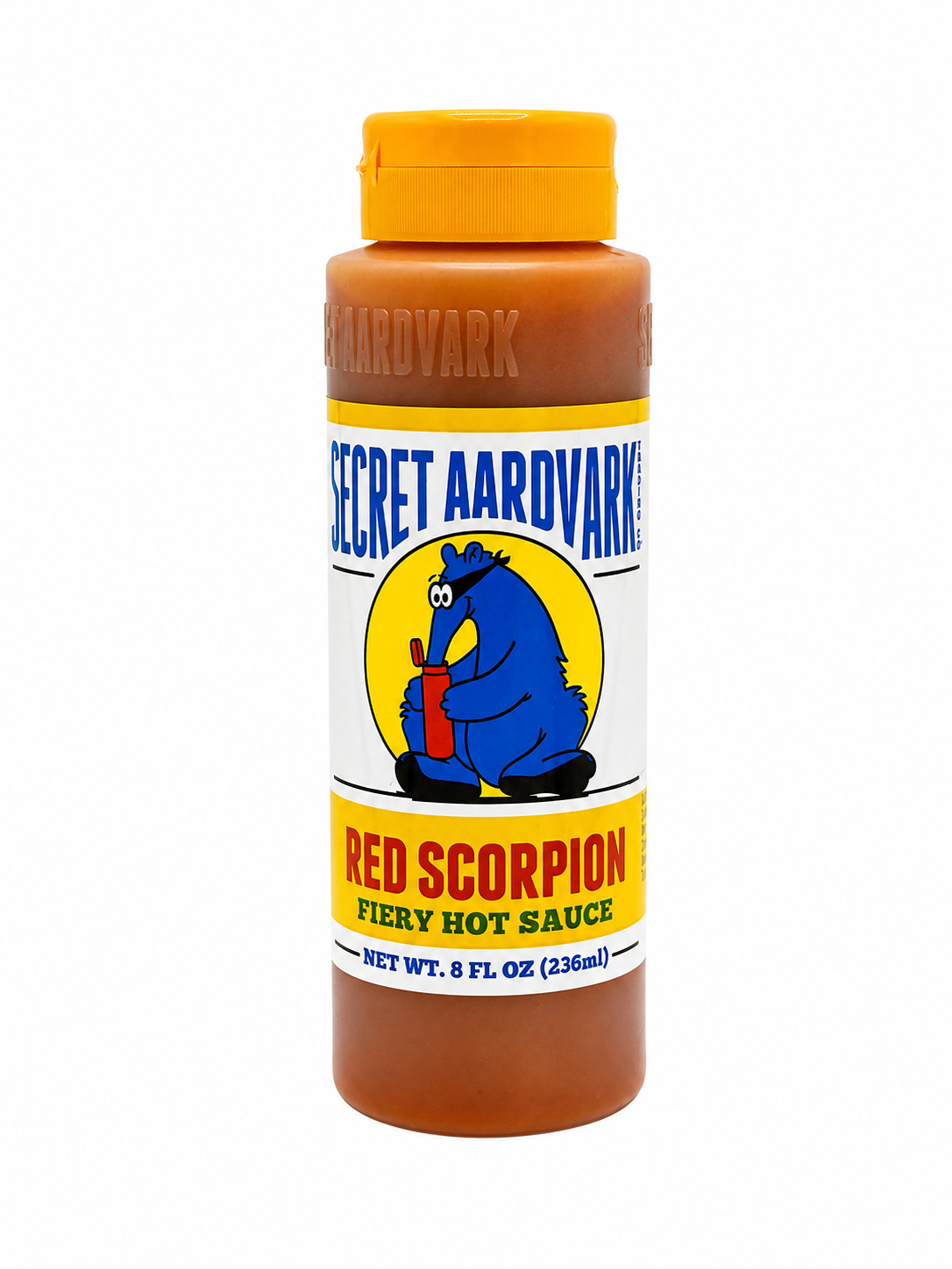Secret Aardvark RED Scorpion Fiery Hot Sauce 236ml (8oz)