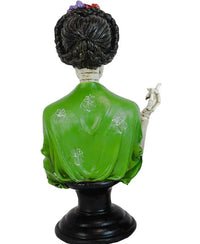 Day of the Dead Hand Painted Frida Kahlo Bust Centrepiece - Chile Mojo