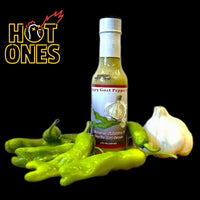 Angry Goat Blistered Shishito and Garlic Hot Sauce 5oz (148ml) - Chile Mojo