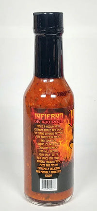 Hellfire Infierno De Ajo Rojo Hot Sauce 150ml - Chile Mojo