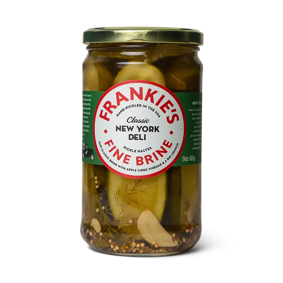 Frankies Fine Brine - New York Deli Pickle 24oz (680gm) - Chile Mojo