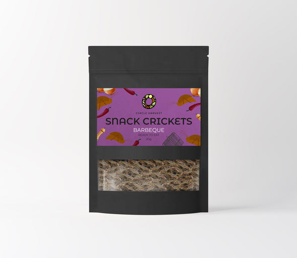 Circle Harvest Cricket Snacks - BBQ 20gm