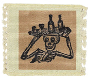 Day of the Dead Digital Print Coaster - Posadas Day of the Dead Bartender - Chile Mojo