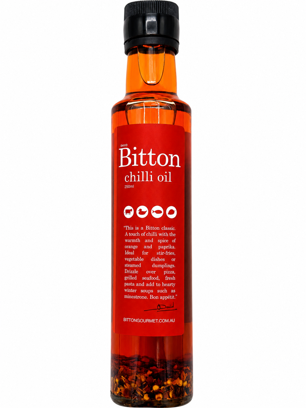 Bitton Gourmet Chilli Peanut Oil 250ml