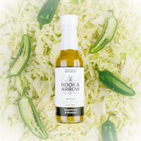 Hook & Arrow Spicier Sauerkraut & Mustard Hot Sasuce 5oz (148ml) - Chile Mojo