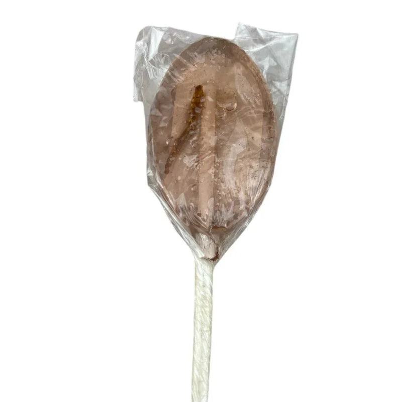 BugBites Real Australian Edible Lollipop - Strawberry Eucalyptus with worm - Chile Mojo